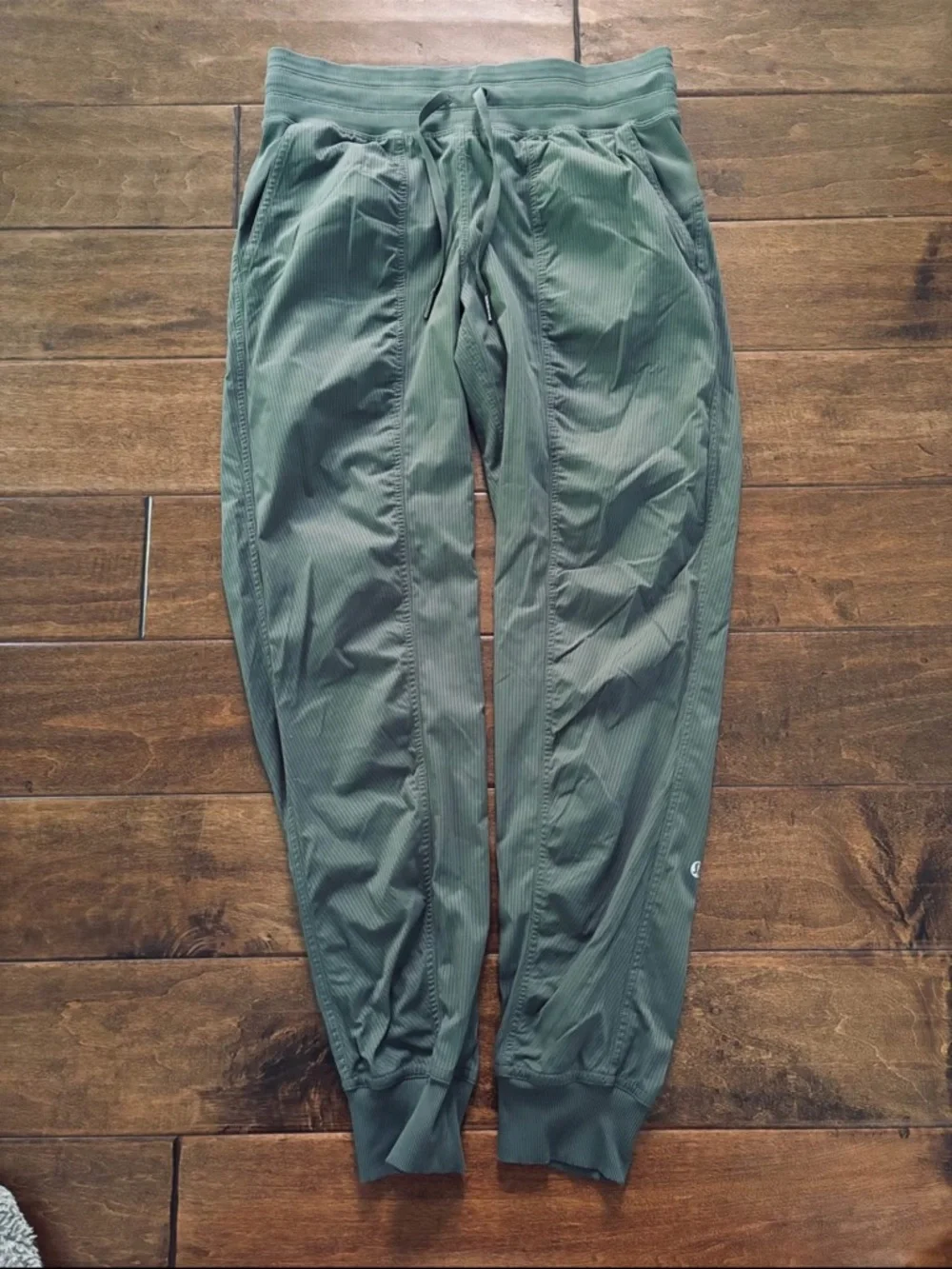 lululemon athletica dance studio jogger full length Dark Olive Drawstring - Picture 7 of 7